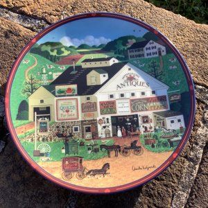 1997 Charles Wysocki Peppercorn Farm Vintage Decorative Plate